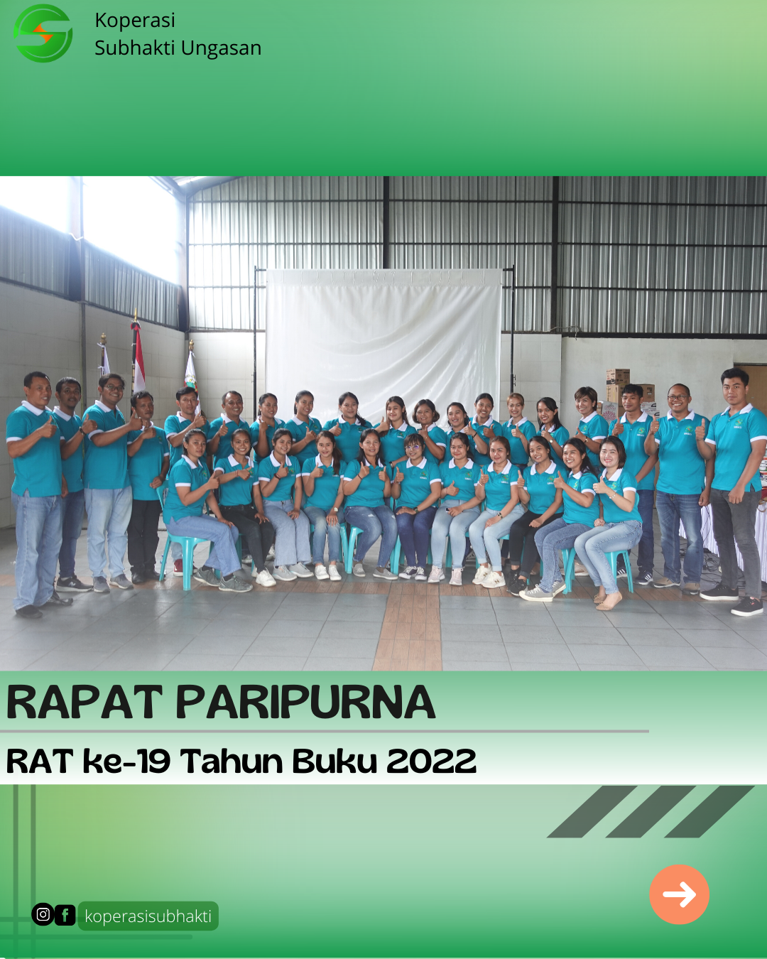 Koperasi Jasa Subhakti Ungasan Gelar RAT ke-19, Go Digital dan Launching Logo Baru